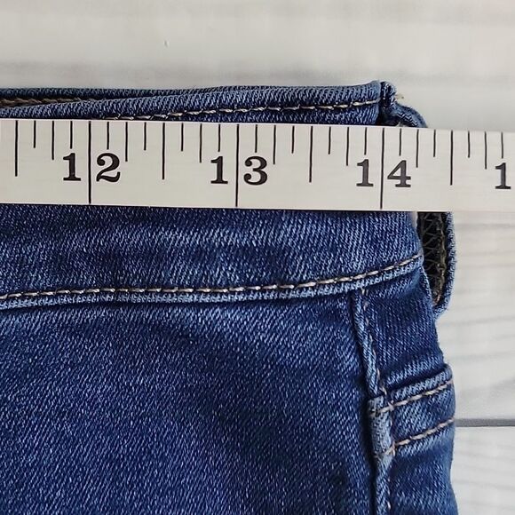 Calvin Klein Skinny Jeans High Rise Blue Denim Womens Size 10 - Picture 13 of 15